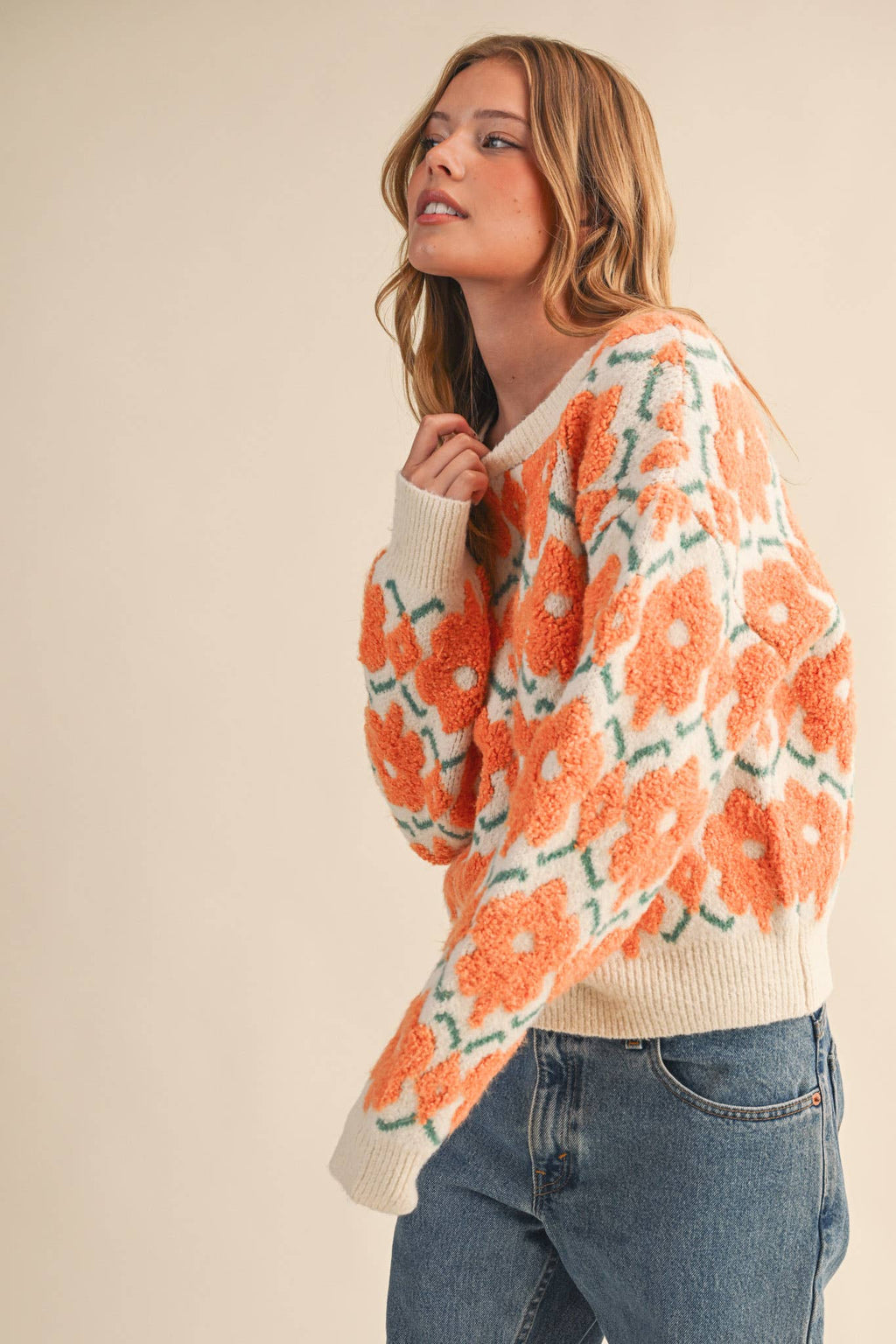 Tansy Floral Sweater