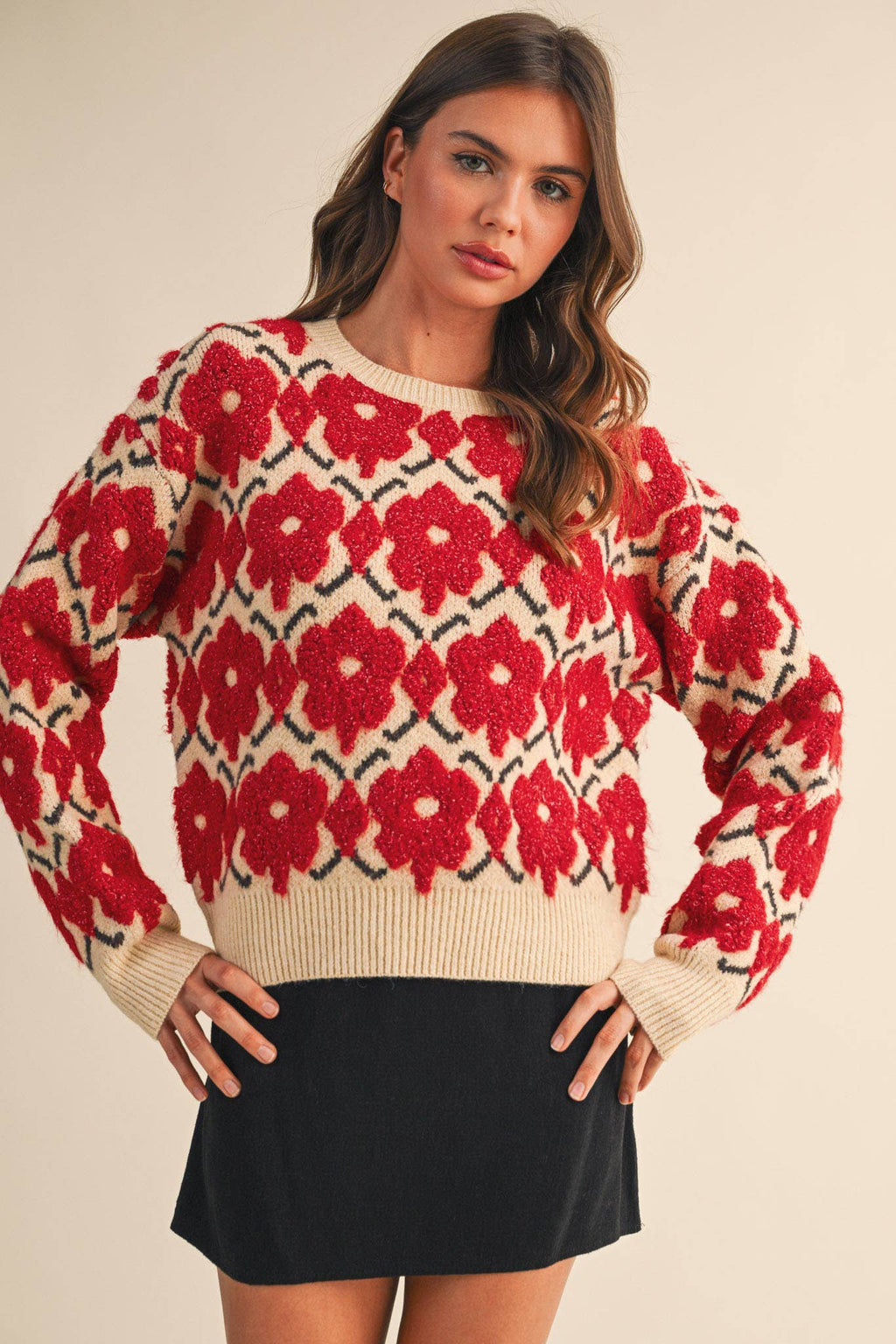 Tansy Floral Sweater