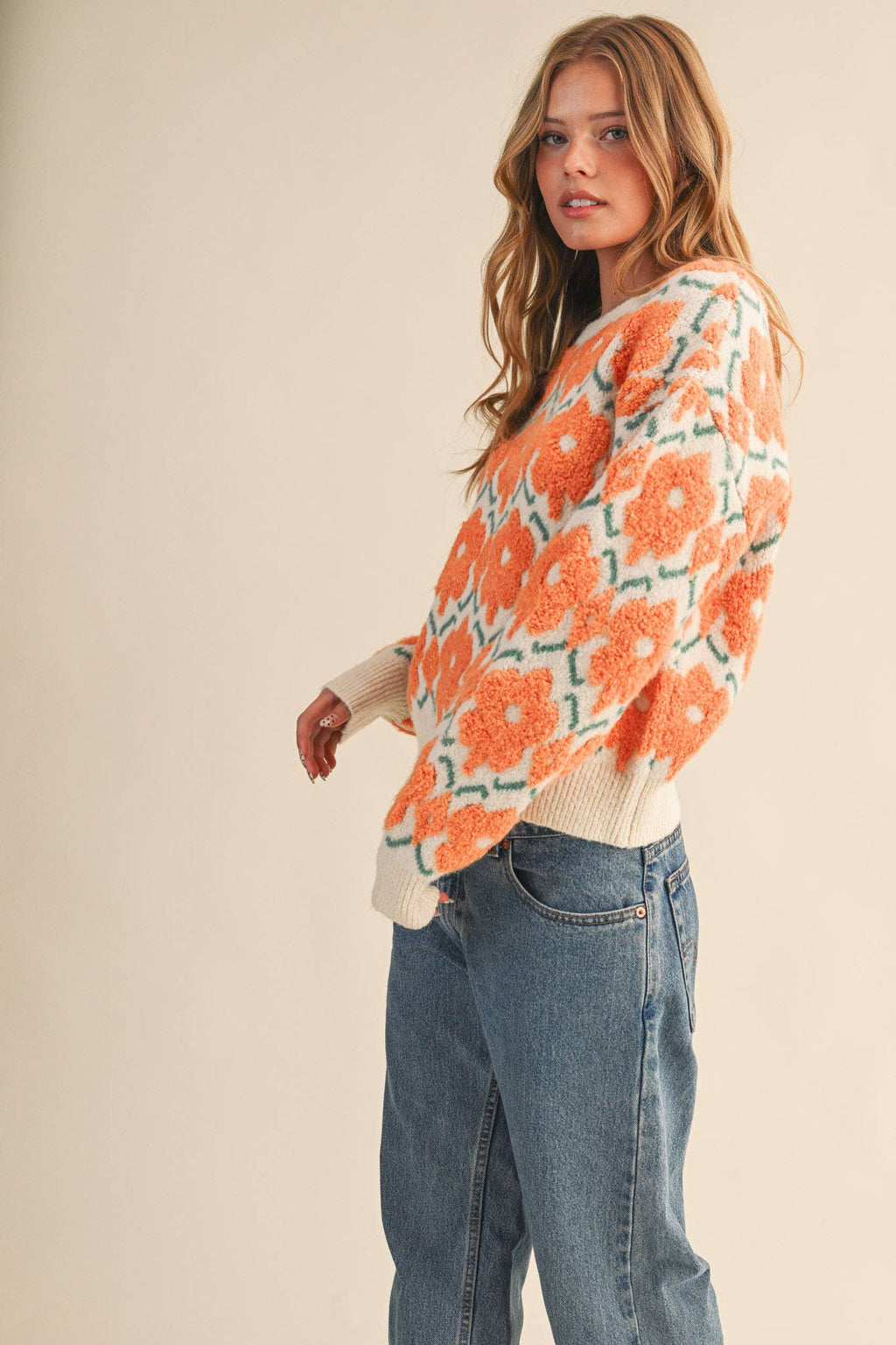 Tansy Floral Sweater