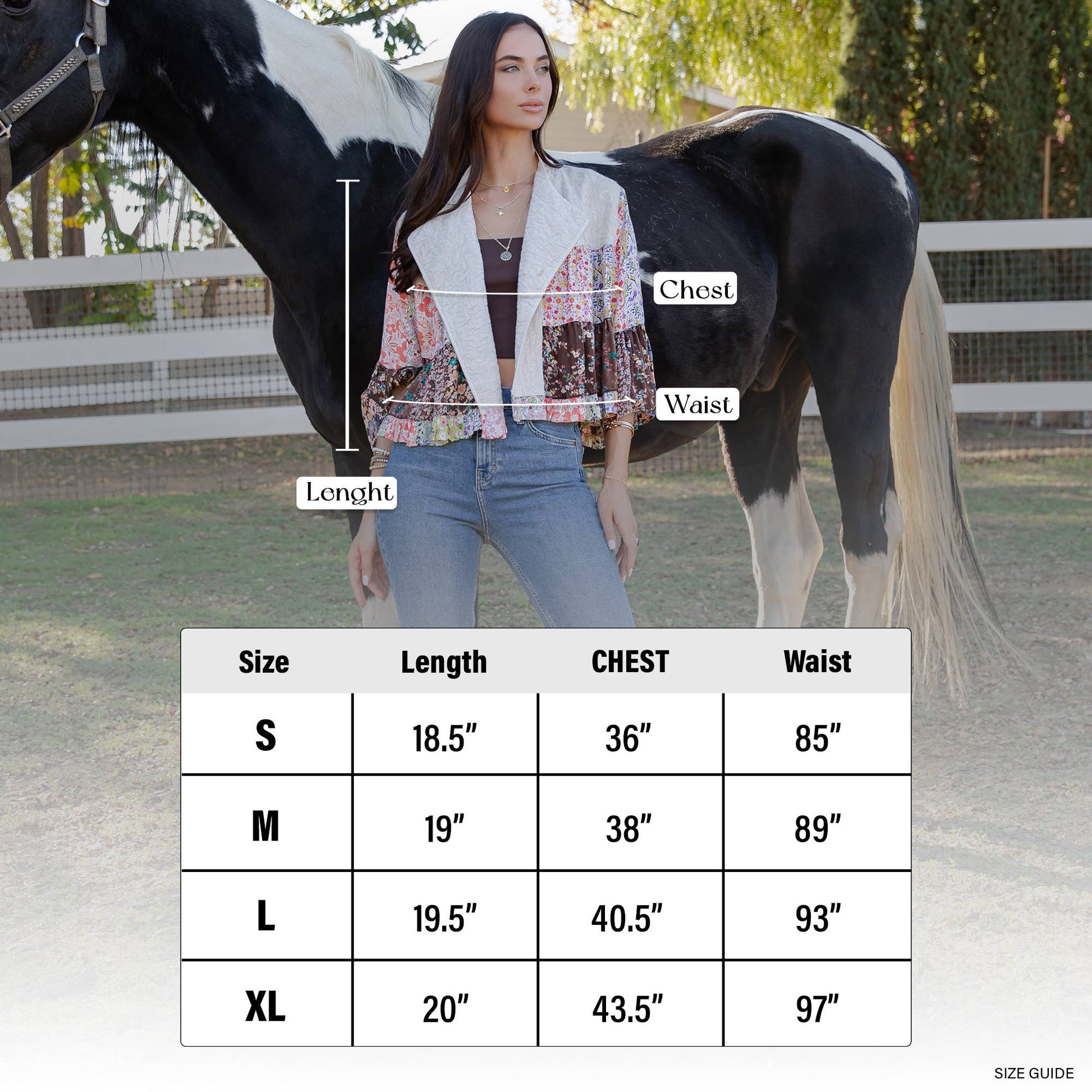 Boho Patchwork Embroidered Summer Shrug Top/ Marlowe