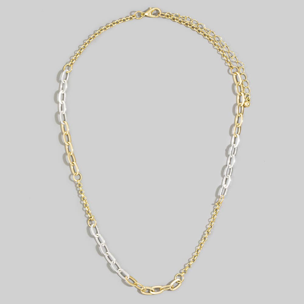 Mixed Link Chain Necklace