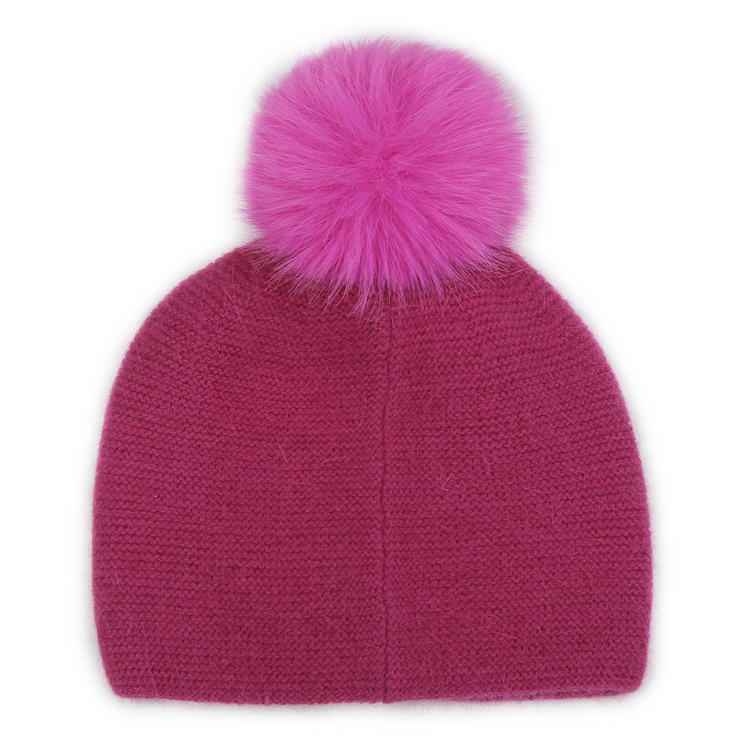 Elegant Sparkle Embellished Pompom Hat