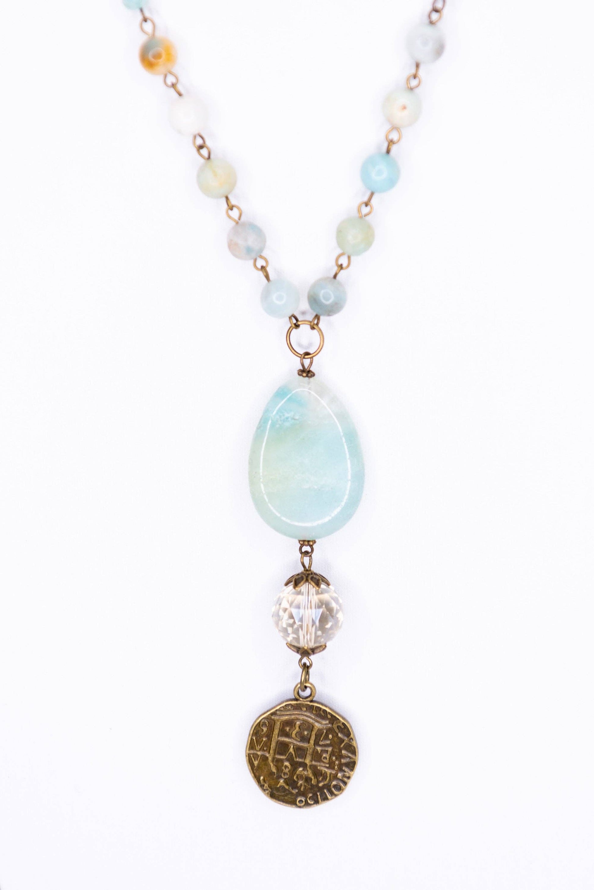 Boho Necklace/Alexis Necklace in Amazonite