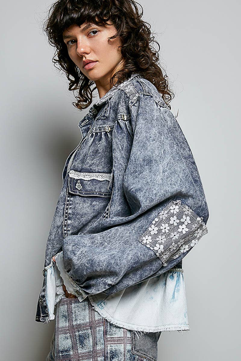Ember Vintage Wash Twill Jacket