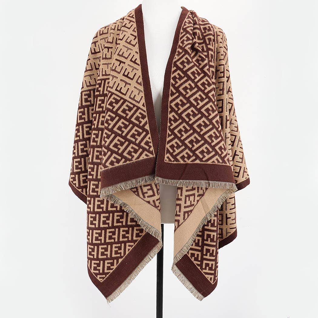 Valentina Signature Geometric Scarf