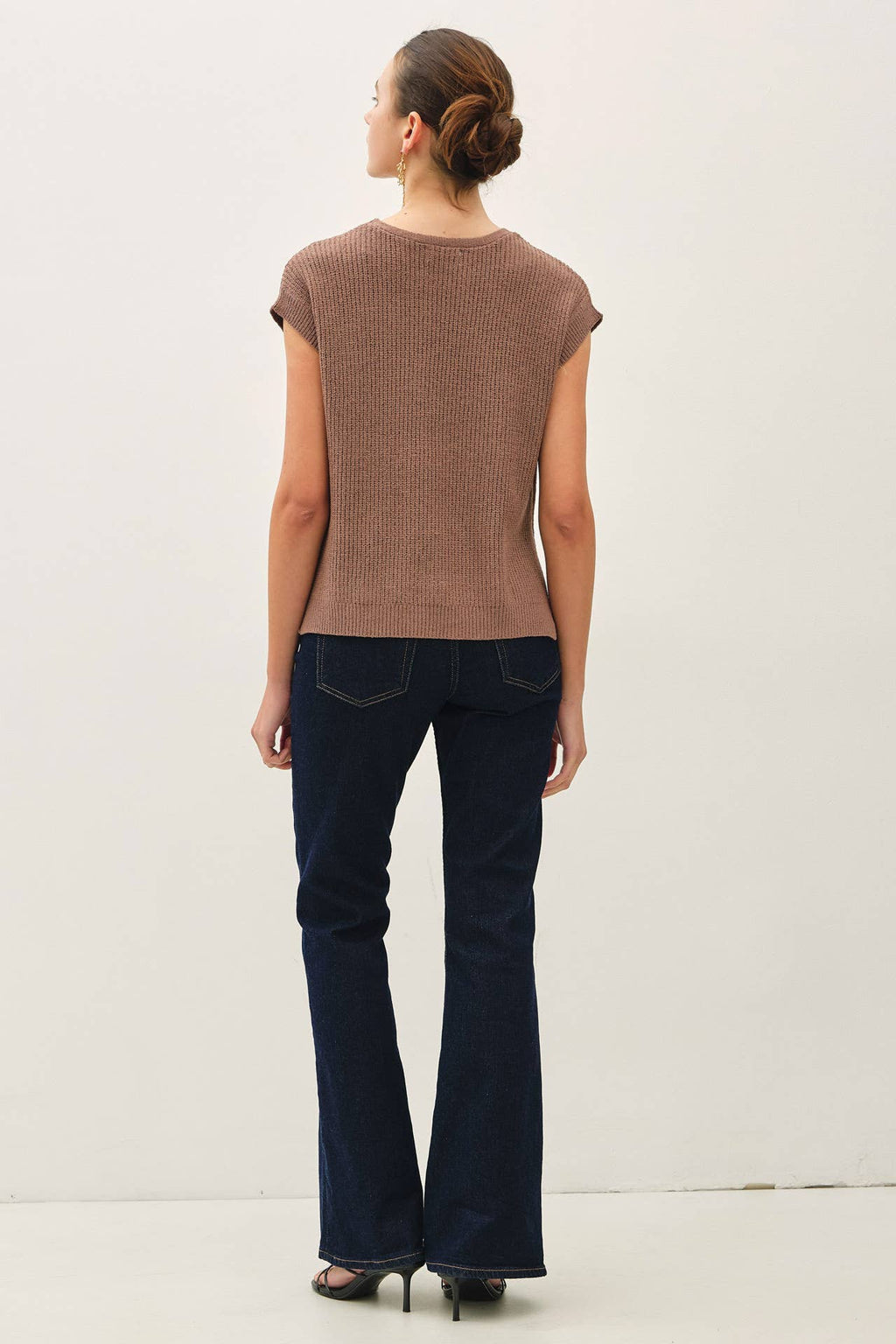 V-Neck Sweater Top / Harper top