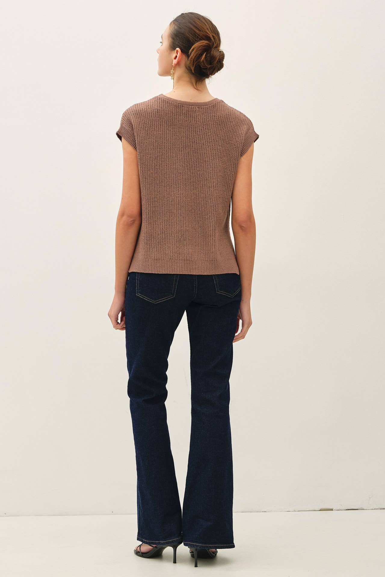 V-Neck Sweater Top / Harper top