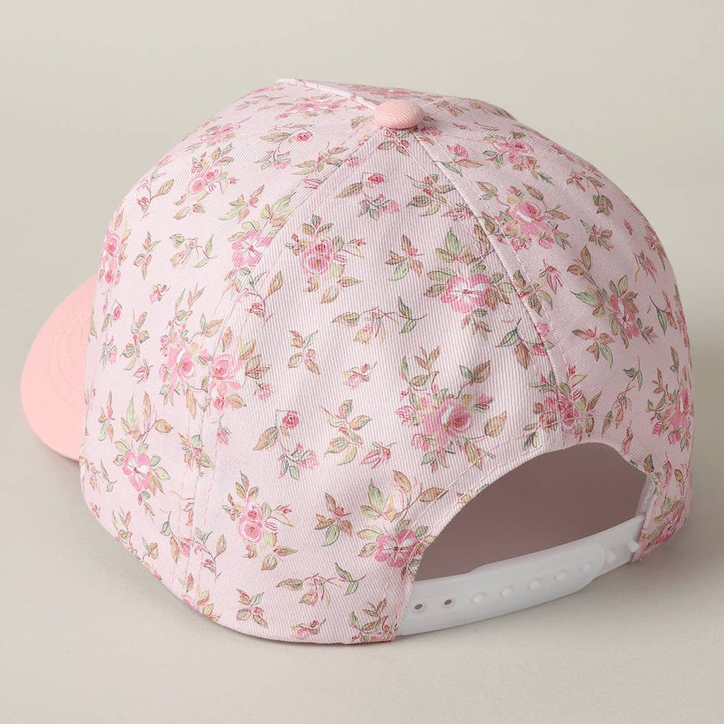 MOTHER Embroidered Flower PatternTrucker Hat