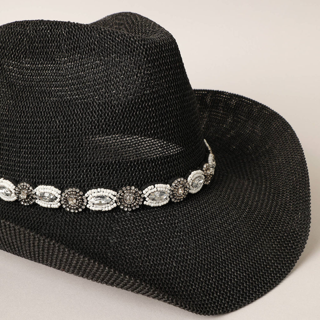 Durango Cowboy Hat with Jeweled Belt