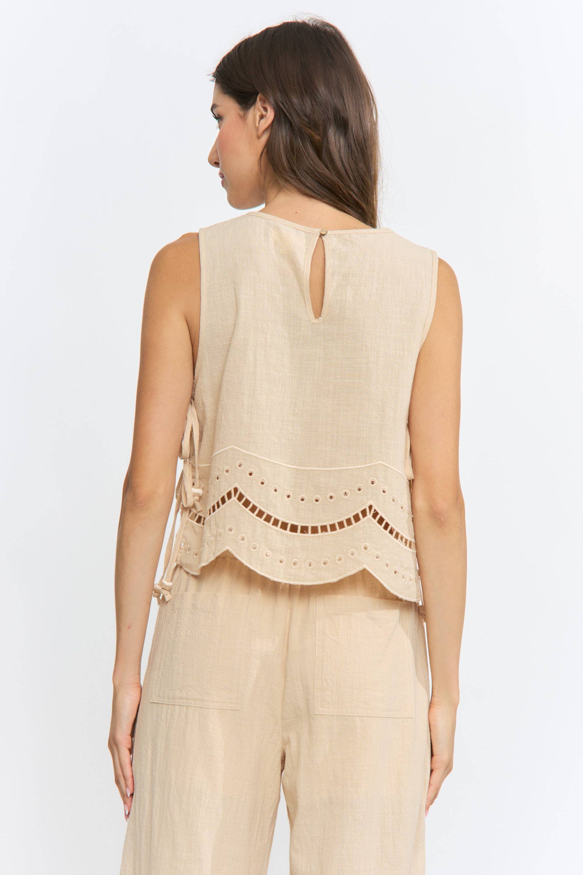 Embroidered Cotton Co-Ord Matching Set