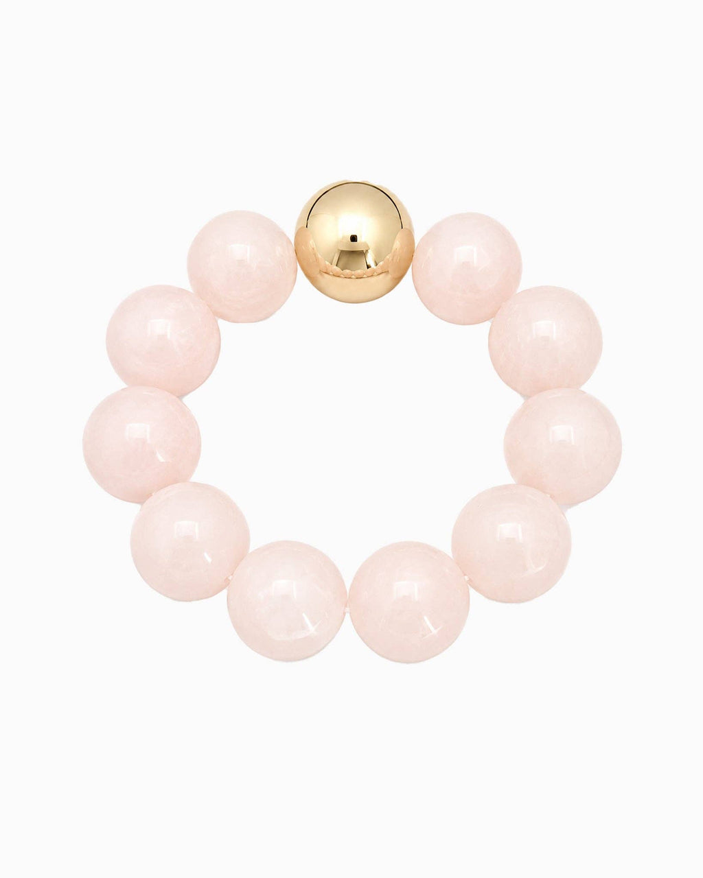 Pastel Marble Statement Beaded Stretch Bracelet