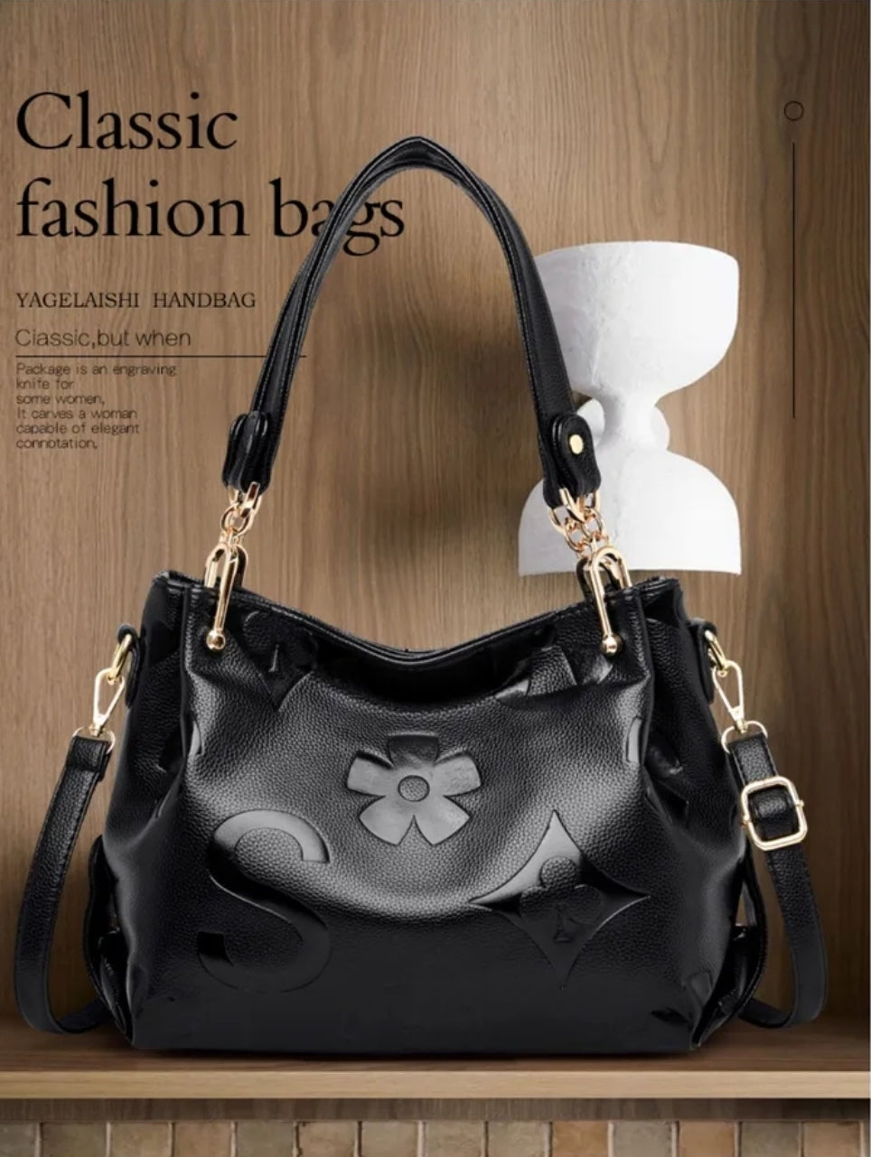 Clover Elegance Handbag