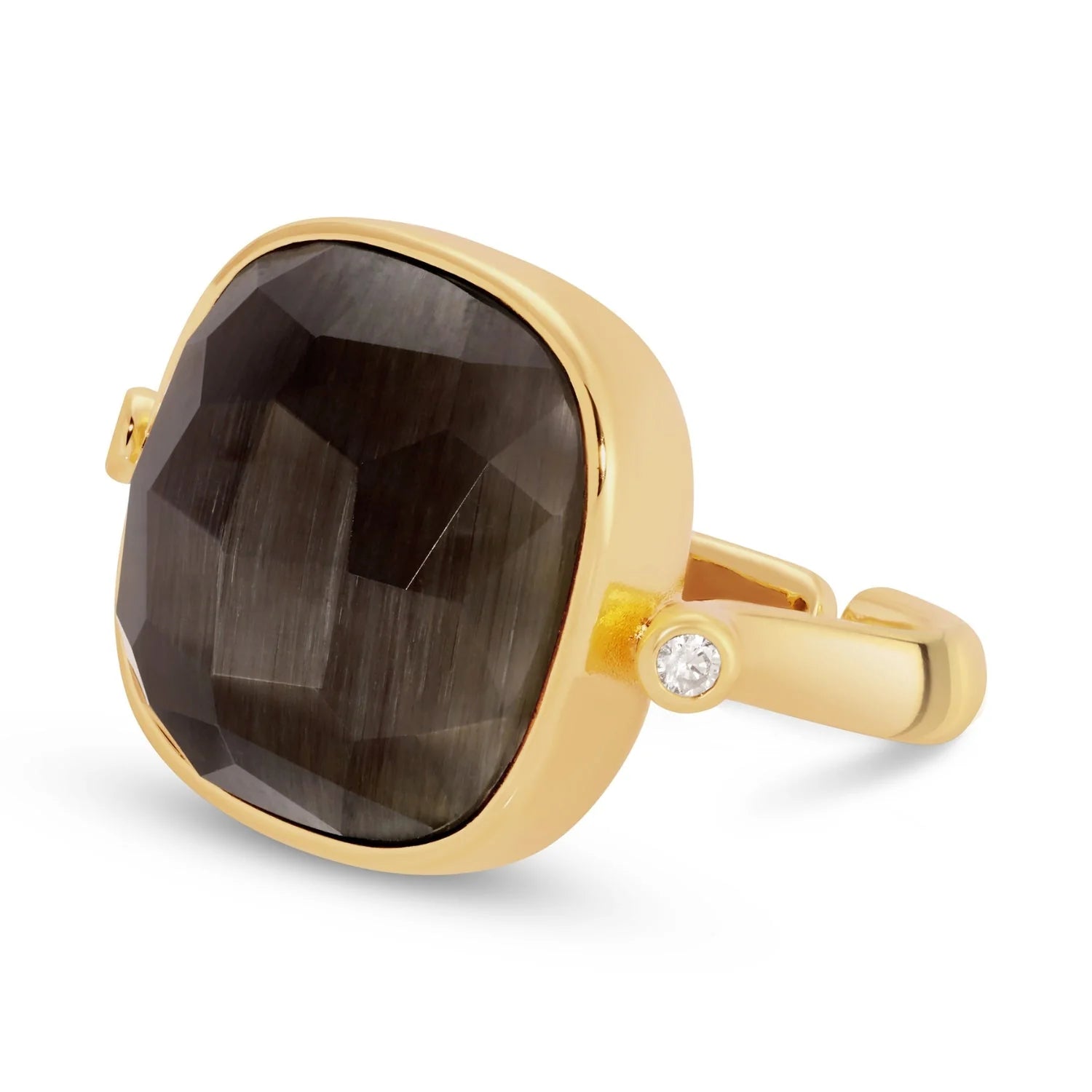 Splendid Iris Ms. Reliability Square Stone Ring